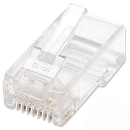 [502344] 100-Pack Cat6 RJ45 Modular Plugs