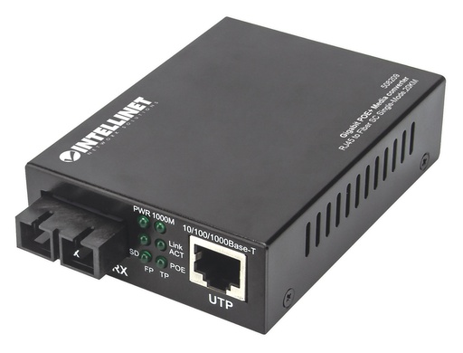 [508209] Gigabit PoE+ Media Converter