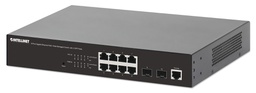 [561167] 8-Port Gigabit Ethernet PoE+ Web-Managed Switch with 2 SFP Ports