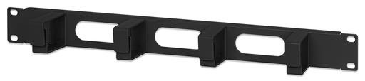 [711050] 19" 1U 4 Rings Cable Management Panel