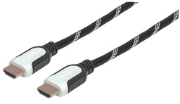 [354752] Braided High Speed HDMI Cable with Ethernet