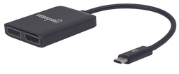 [152952] USB-C to Dual DisplayPort Adapter - MST Hub