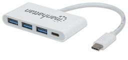 [163552] USB 3.2 Gen 1 Type-C 3-Port Hub with Power Delivery