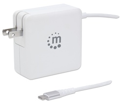 [180245] Power Delivery Wall Charger with Built-in USB-C Cable - 60 W