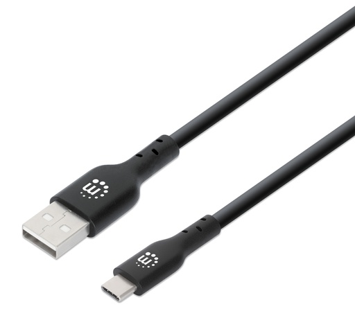 [354936] 10ft Black A Male - B Male USB Cable